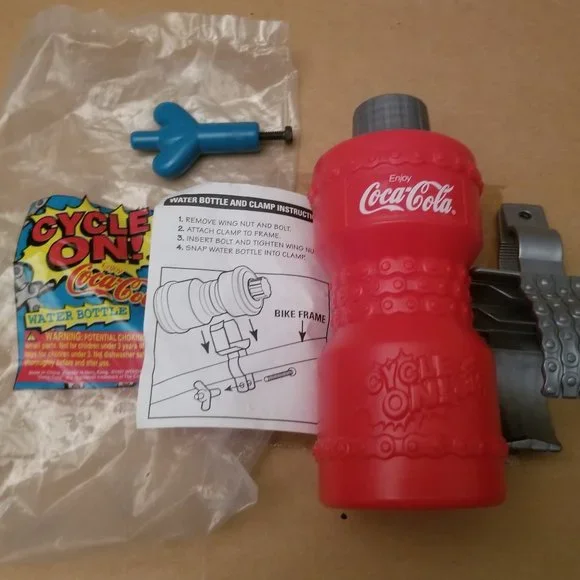 1997 Coca Cola bike bag and bottle - Picture 4 of 5